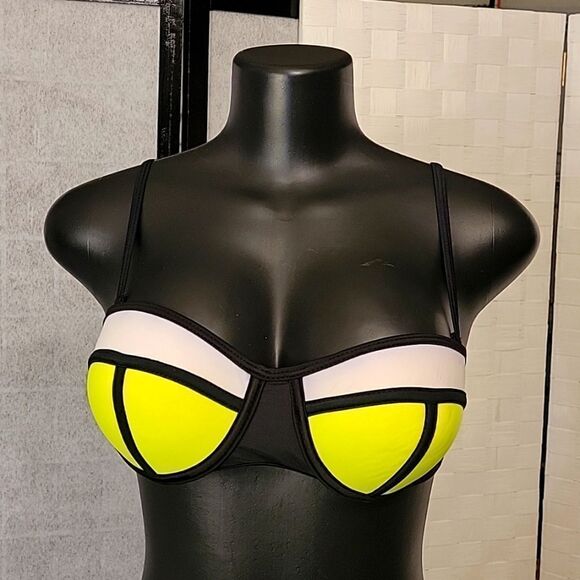 BRAND NEW WOMEN PUSH UP BRIGHT DIVING SUIT NEOPRENE BIKINI SET - Picture 10 of 12
